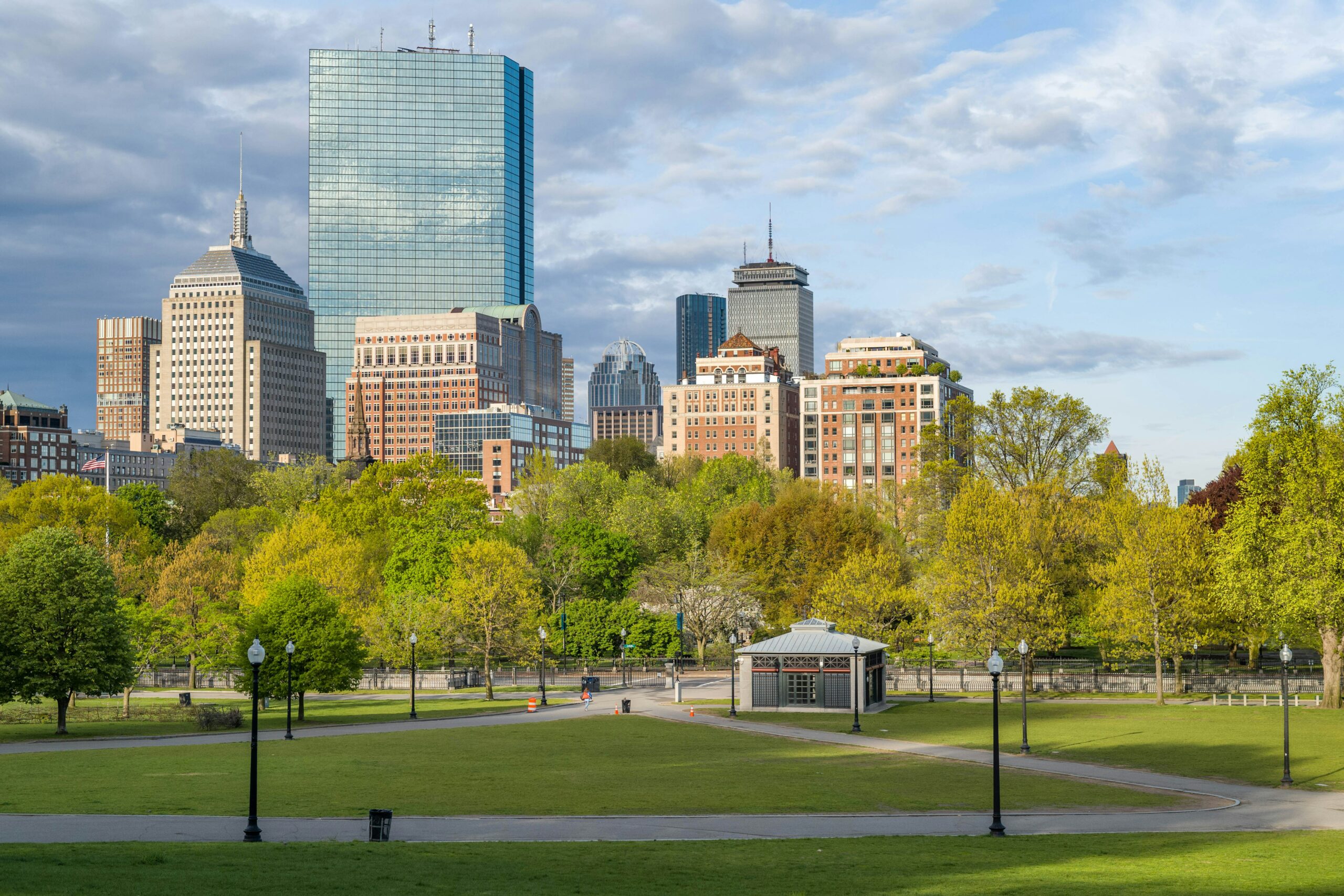 City shot of Boston
